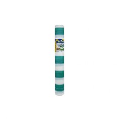 Plasa umbrire 80 g/mp, 1.5 x 10 m - verde + alb, DSH 240959