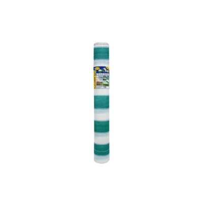 Plasa umbrire 80 g/mp, 1.5 x 10 m - verde + alb, DSH 240959 foto