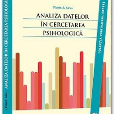 Analiza datelor in cercetarea psihologica | Florin Alin Sava