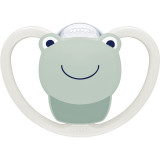 NUK Space 0-6 m suzetă Frog 1 buc