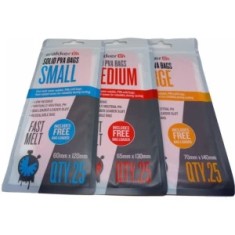 Pungi Solubile Trakker Solid PVA Bags Small, 6x12cm foto
