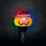 Lampa de Halloween cu LED - model dovleac - cu baterie