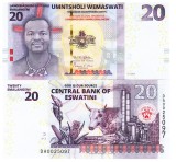Swaziland 20 Emalangeni 2024 P-44 UNC