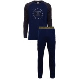 Cristiano Ronaldo pijamale de bărbați CR7 Long navy - S