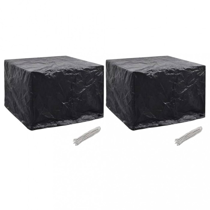Gossi huse mobilier gradina, 2 buc., 8 ocheti, 122 x 112 x 98 cm
