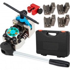 Set 7 instrumente pentru bercluit/flansare, 3/16", 1/4", 5/16" si 3/8", cutie transport