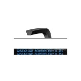 Curea transmisie 3L 1405 SANGIORGIO pentru masina de spalat rufe, Set 4 bucati, Compatibila