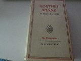 Die Leiden des jungen Werher, Wilhelm meister etc. -Goethe