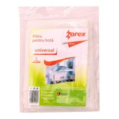 Filtru Universal pentru Hota Zorex Basic, 58x48 cm, 2 Buc/Set, Poliester, Culoare Alba, Filtre pentru Hota, Filtre Universale pentru Hota, Filtru de G foto