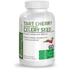 Bronson Extract Cirese Amare &amp; Seminte Telina, 60 capsule, Supliment Recuperare Musculara, Non-GMO