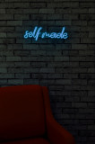Decoratiune luminoasa LED, Self Made, Benzi flexibile de neon, DC 12 V, Albastru, Neon Graph
