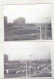 Bnk foto - Bucuresti - anii `70-`80 - lot 2 fotografii, Alb-Negru, Romania de la 1950, Cladiri