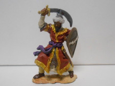 Figurina din plumb - Colectia Cavalieri Templieri - FATIMID CALIPHAL GUARD 1:32 foto