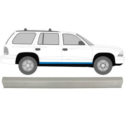 Piesa de reparatie prag Dodge Durango, 01.1997-01.2004, partea Stanga=Dreapta, Lungime 2000 mm, Aftermarket foto