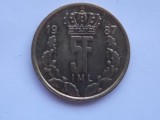 5 FRANCS 1987 LUXEMBURG