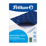 Indigo Carbon A4 100coli 500h Albastru Scriere Manuala, Pelikan