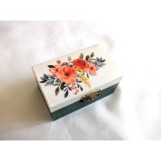 Cutie din lemn decorata 43624