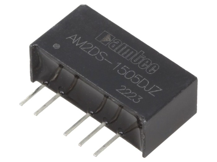 Convertor DC/DC 2W 5V/-5V, SIP7