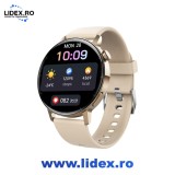 Ceas Smartwatch Ecran IPS LCD, Bluetooth 5.3 HD, camp vizual clar de 1, 35 inchi, zahar din sange/tensiune arteriala/somn/frecventa cardiaca/oxigen di