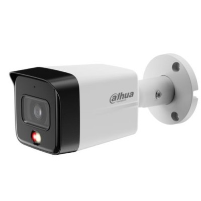 Camera IP 6MP Smart Dual Light lentila 2.8mm IR 30M Microfon PoE - Dahua IPC-HFW1639TC-A-IL-0280B-S6 SafetyGuard Surveillance foto