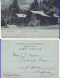 Casa Regala -Sinaia-Castelul Foisor- clasica, rara, Circulata, Printata