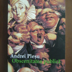 Andrei Plesu - Obscenitatea publica