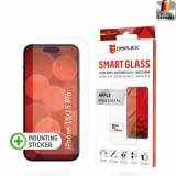 Cumpara ieftin Folie pentru iPhone 15 / 15 Pro, Displex Smart Glass, Clear