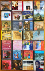 Colectie deosebita albume cu muzica clasica &amp;amp; opera (30 CD orig.) foto