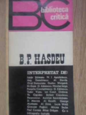 B.P. HASDEU INTERPRETAT-COLECTIV-263764 foto