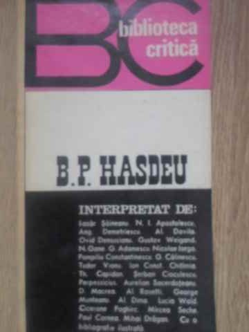 B.P. HASDEU INTERPRETAT-COLECTIV