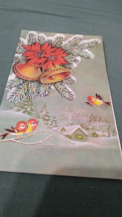 CARTE POSTALA FELICITARE CIRCULATA