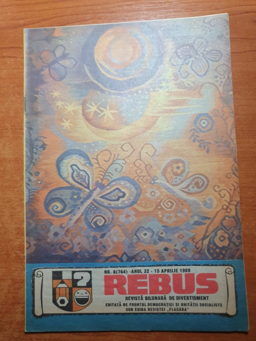 revista rebus 15 aprilie 1989