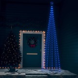 Cumpara ieftin Decorațiune brad Crăciun conic 400 LED-uri albastru 100x360 cm