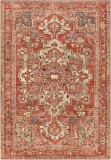 Covor Premium Belgian Model Alaska P0155-159, Marime 120 x 160 cm, Portocaliu, Antialergic, Poliester Reciclat, Living, Dormitor, Sufragerie, Birou