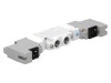 Ventil electromagnetic 5/2 bistabil SMC 1-7 bar IP65 24V DC Racord G 1/8 Aluminiu