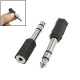 Adaptor jack tata 6,3 mm stereo - jack mama 3,5 mm stereo - 126660