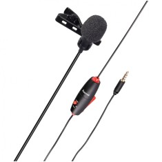 Microfon lavaliera Hama Smart, Negru