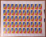 Cumpara ieftin RO 1994 LP 1358,&quot;AXX-a editie a T.I.B. &quot;, coala de 50 de marci,MNH