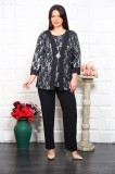 Compleu Elegant din 3 piese Atlanta Gri - 48Marimea, Yves