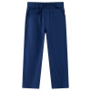 Pantaloni pentru copii cu șnur, bleumarin, 140, vidaXL