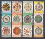 ROMANIA 2007 LP 1759 LP 1765 LP 1774 CERAMICA ROMANEASCA I II III FARFURII ROMANESTI SERII MNH