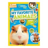 My Favourite Animals Sticker Book