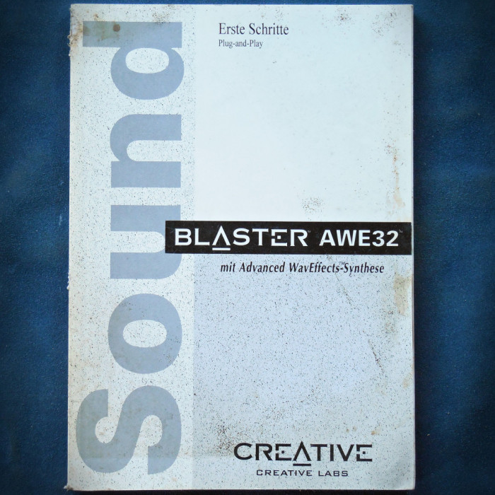 SOUND BLASTER AWE32 - MID ADVANCED WAVEFFECTS-SYNTHESE - CREATIVE LABS