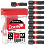 Set biti de impact T30, 25 mm S2, 10 bucati, Tvardy T00180-25-10