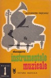 Alexandru Pascanu - Despre instrumentele muzicale