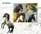 CONGO 2019 - Cai / set complet MNH - colita + bloc ( 2 imagini), Nestampilat