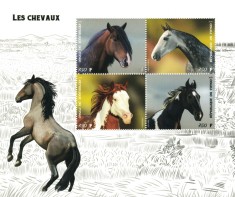 CONGO 2019 - Cai / set complet MNH - colita + bloc ( 2 imagini) foto