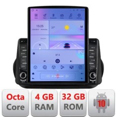 Navigatie Peugeot Bipper, CitroenNemo, Fiat Qubo 2008-2017 Android radio gps internet Lenovo Octa Core 4+64 LTE Kit-bipper+EDT-E710 v2 CarStore Techno