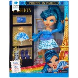 Papusa Rainbow High, Pretty in Paris Fashion, Skyler, 248866EUC