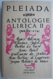 Pleiada. Antologie lirica II (Partea a 2-a) - Carte Poezie Beletristica